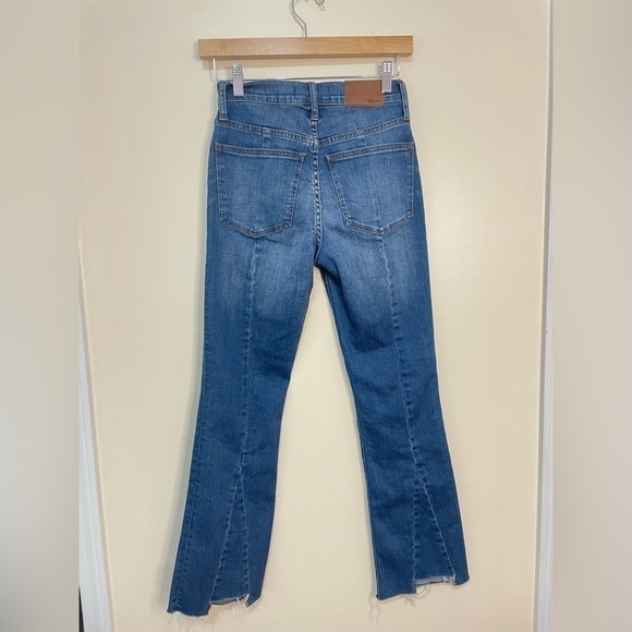 Madewell Cali Demi-Boot  Destructed-Hem Edition Women’s Jeans - Picture 6 of 15
